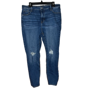 Old navy rockstar super skinny high rise jeans size 16 short